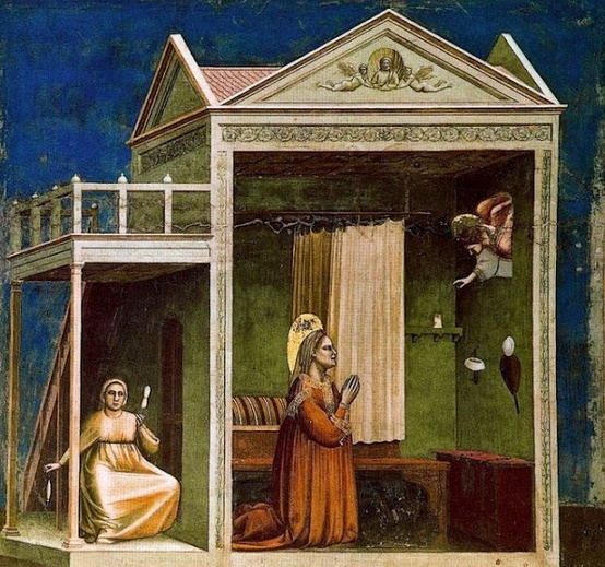 Photo:  Anunciación, Giotto